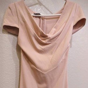 bebe M light pink dress
